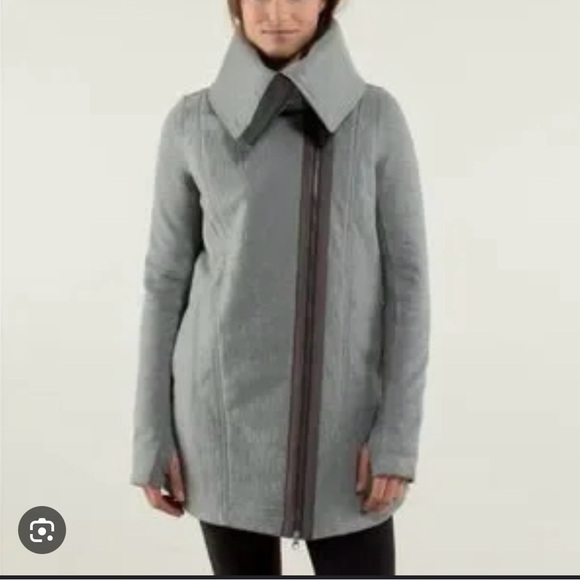 lululemon athletica Jackets & Blazers - Lululemon Athletica Virasana Jacket - Grey